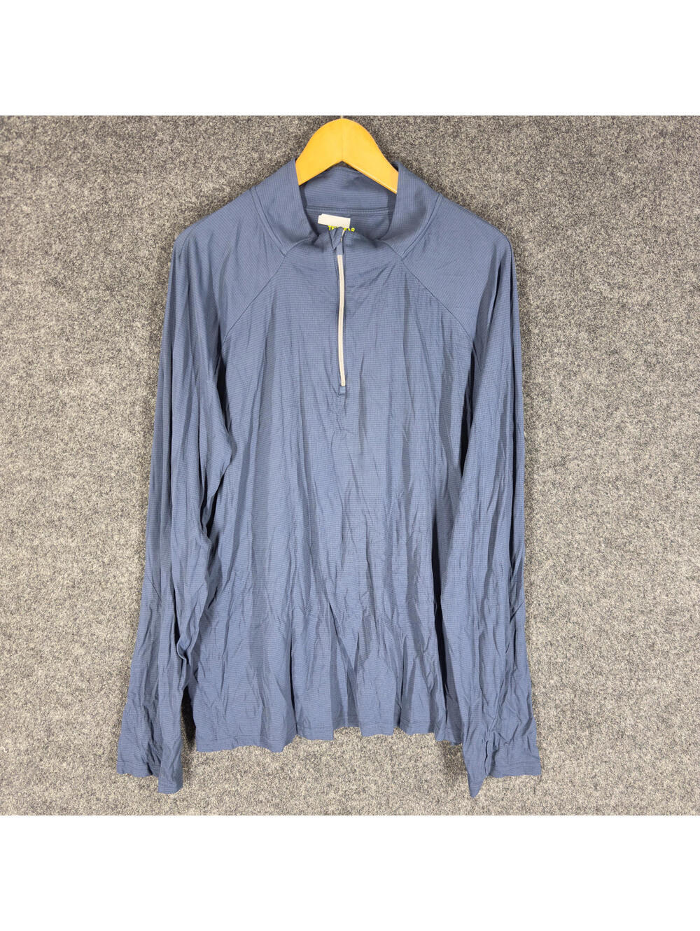 Tek Gear Activewear Track Jacket Men 2XL Blue Zipper Long Sleeve Collared Active